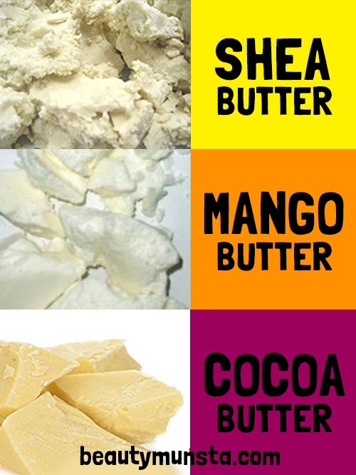 Shea Mango And Cocoa Butter Which Is The Best Beautymunsta Free Natural Beauty Hacks And More