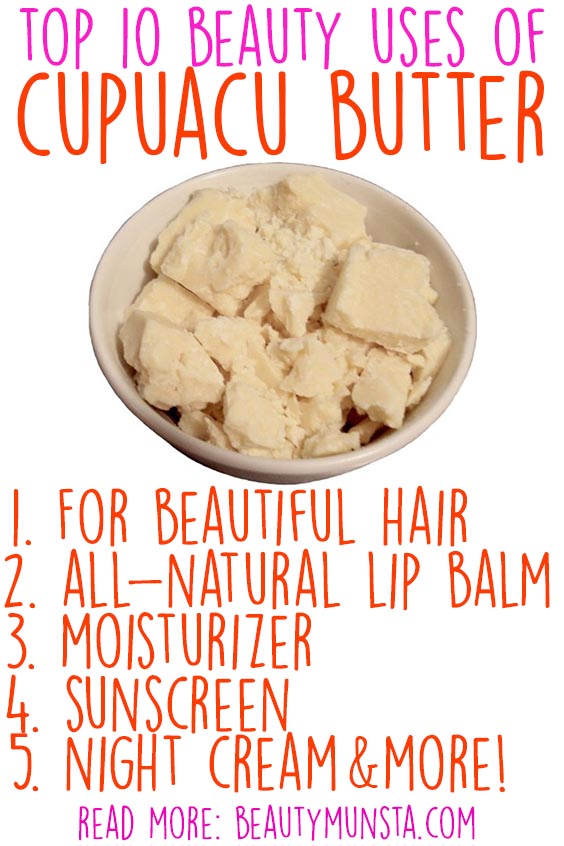 beauty benefits of cupuacu butter