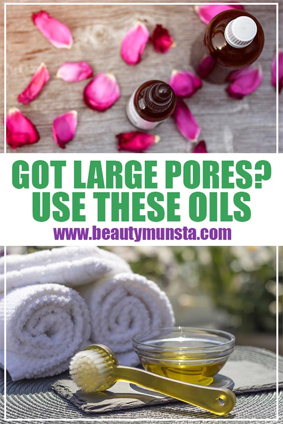 carrier oils for large pores