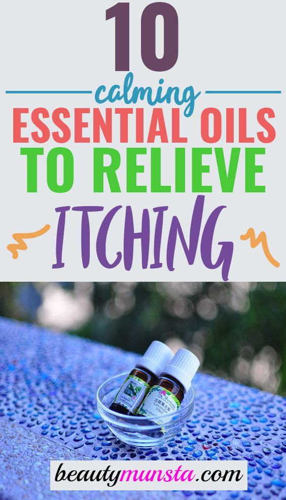 essential oils for itching skin